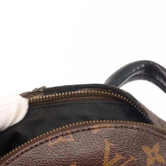 LOUIS VUITTON Monogram Reverse Palm Springs PM Backpack M44870 LV Auth BA5723 - Picture 10 of 16